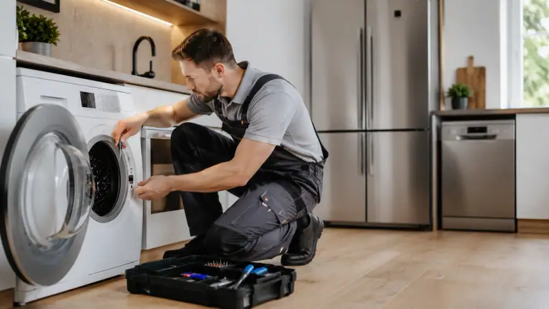 4× more contacts at half the cost per lead for a local appliance repair service